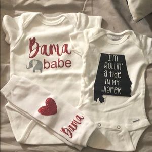 BAMA baby onesie (set)